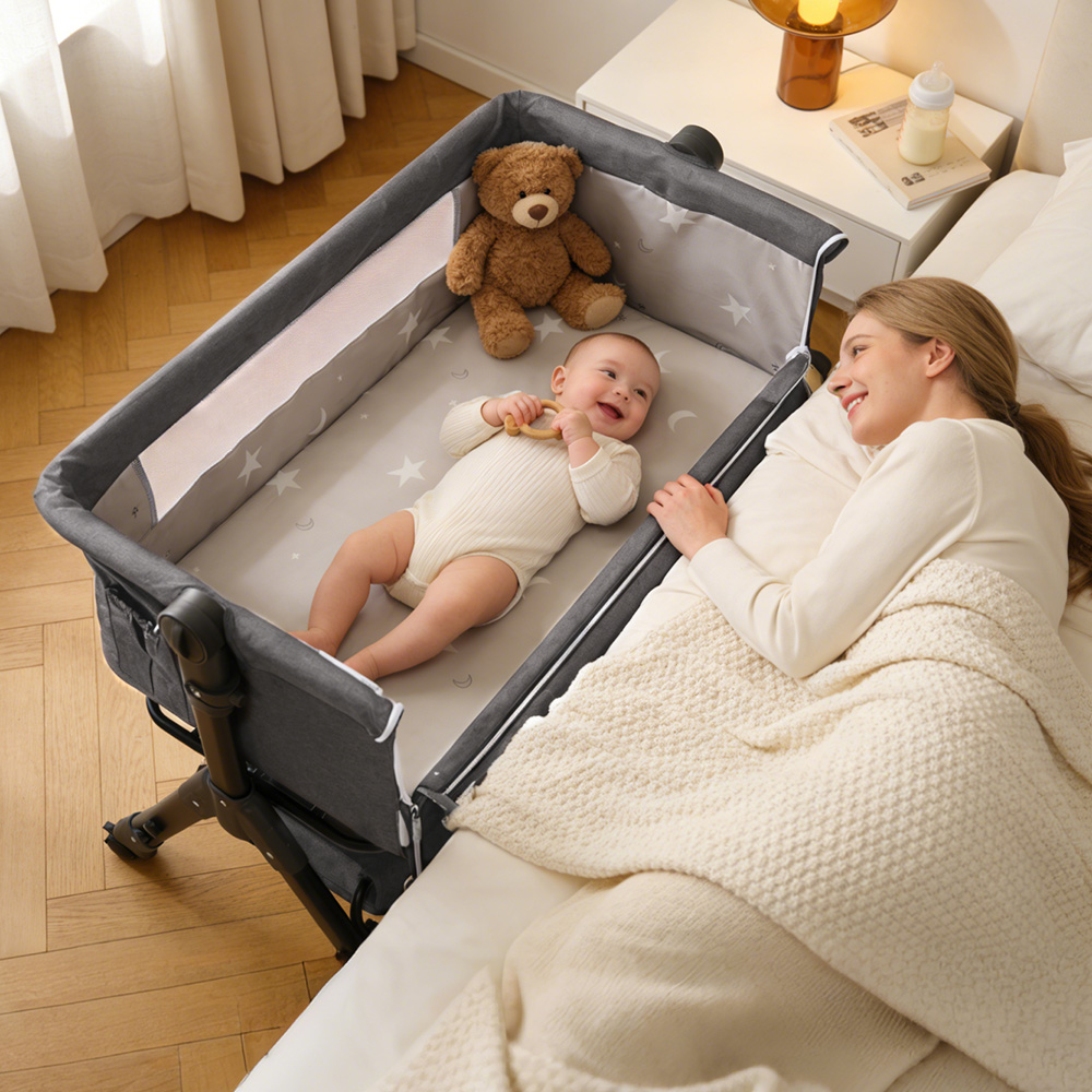 Baby Nursery Trolley - Cuna para bebés 3 en 1,