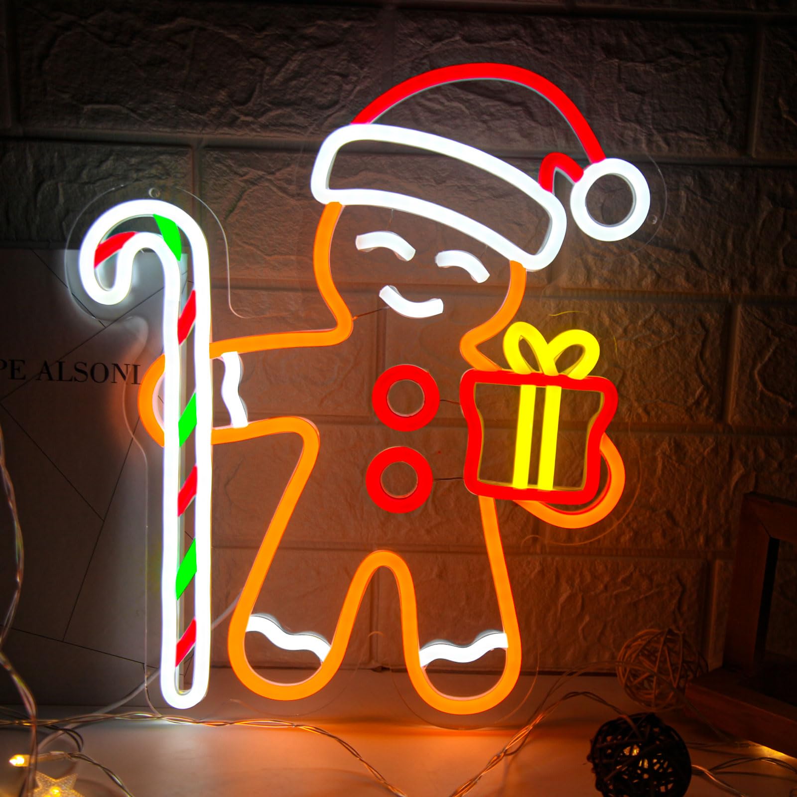 Baby Nursery Wall Lights - Letrero de neón LED de hombre