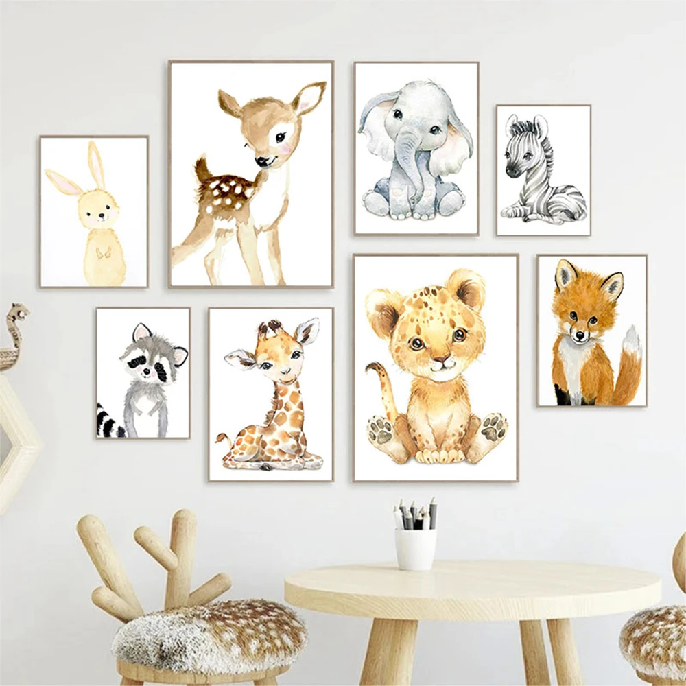 Cuadro sin marco, impresión de - Baby Nursery Frames reseña y precio