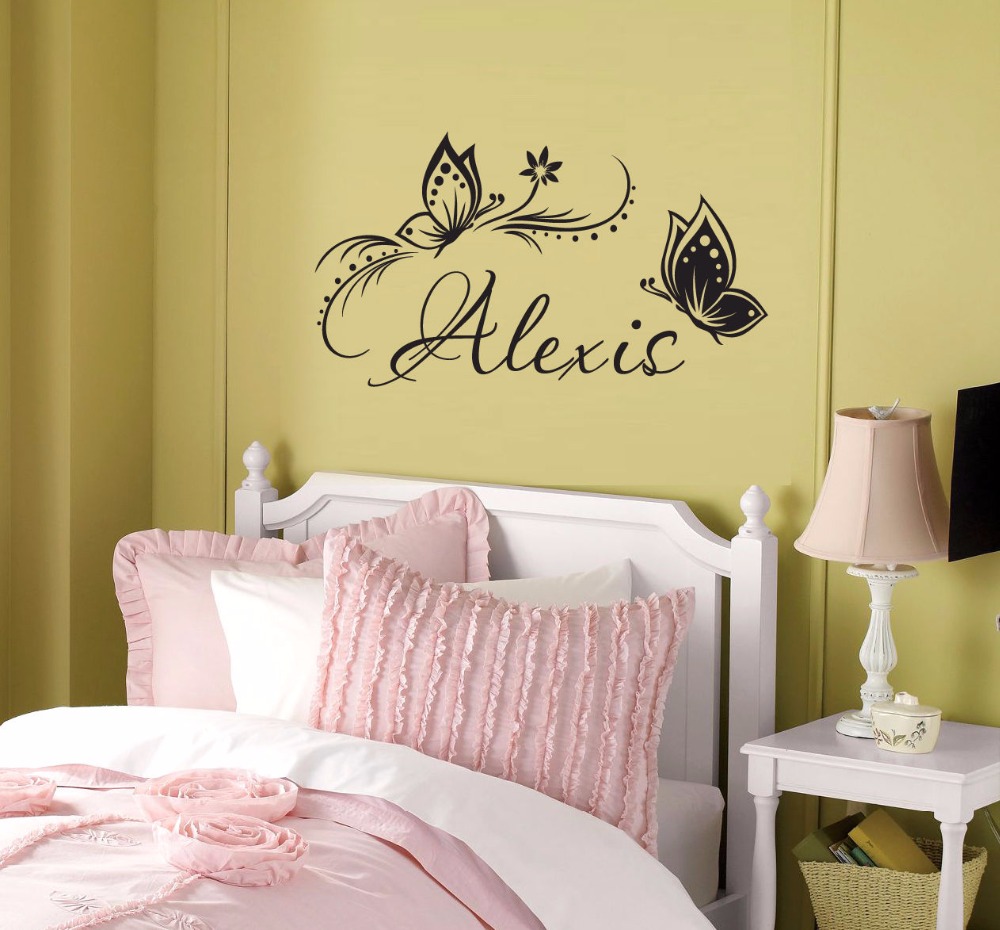 Calcomanía de vinilo con nombr - Baby Girl Nursery Quotes reseña y precio
