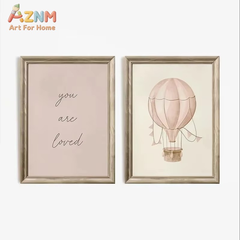 Cuadro decorativo de lona para - Baby Nursery Frames reseña y precio