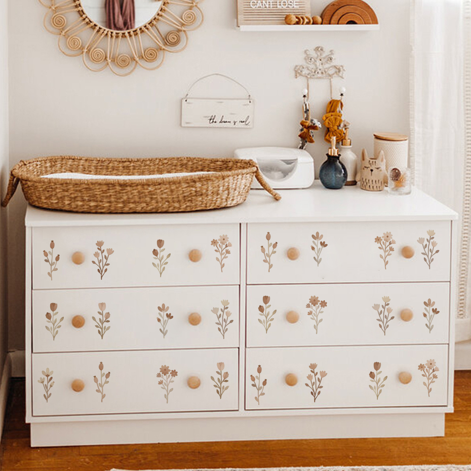 Pegatinas de pared de flores p - Baby Girl Nursery Quotes reseña y precio