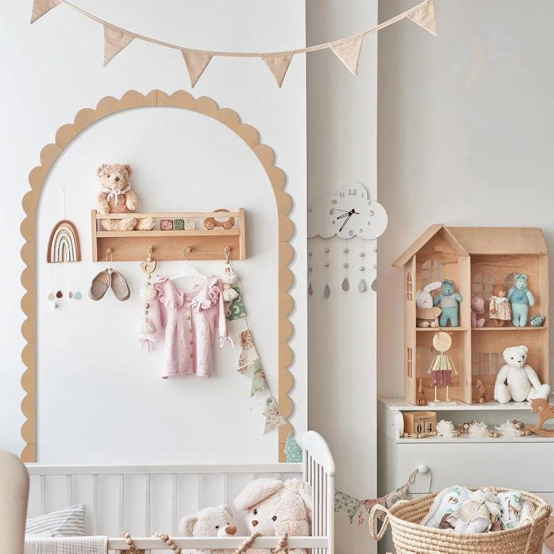 Arco Decorativo de Madera para - Baby Nursery Frames reseña y precio