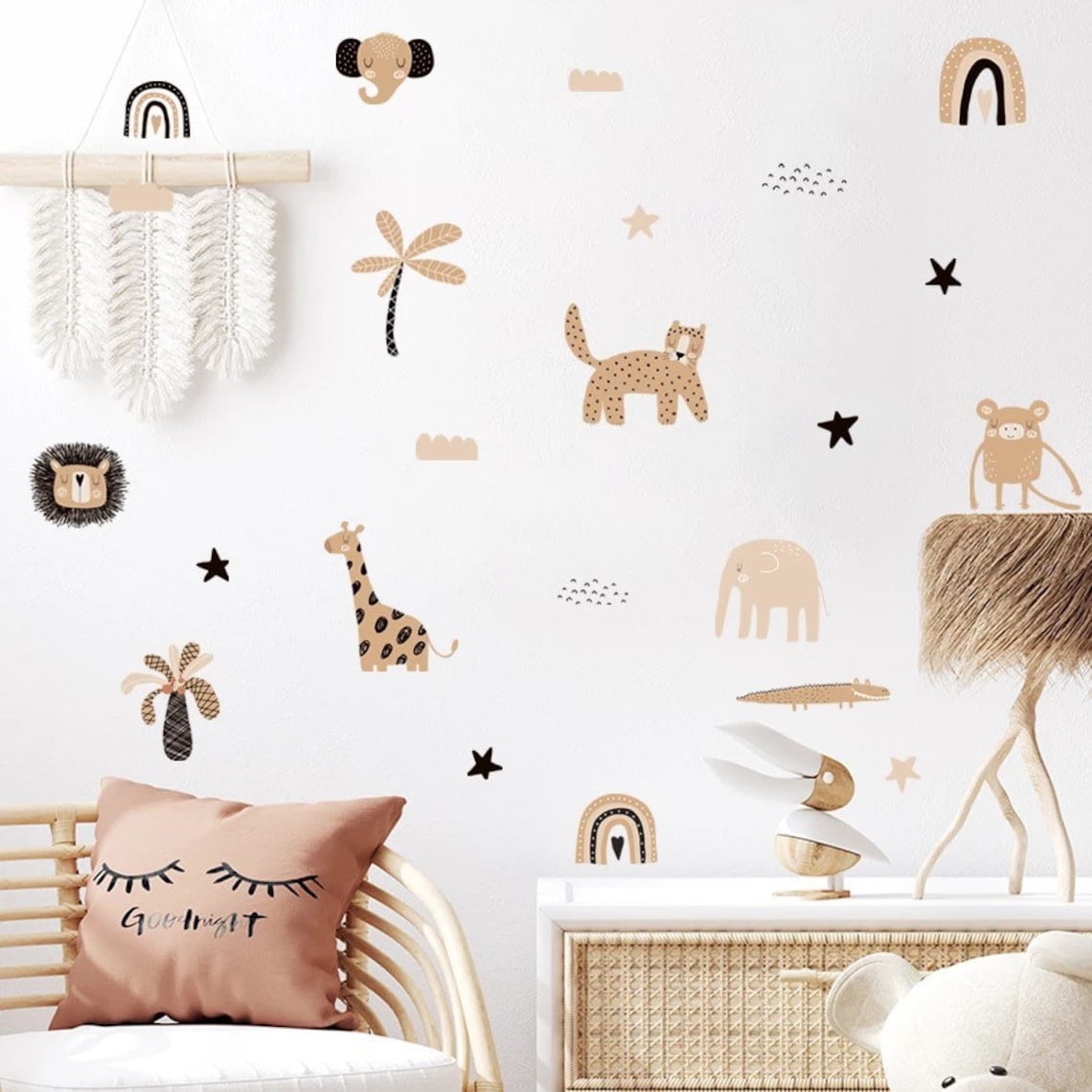Pegatinas de Pared de Estilo B - Baby Nursery Decor Girl reseña y precio